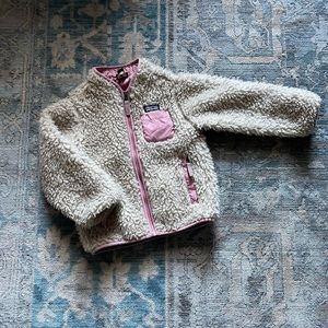 Toddler girls Patagonia Retro Fleece jacket